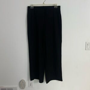 Textured black pants